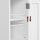 VASAGLE Badschrank weiß 18,0 x 20,0 x 80,0 cm