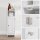 VASAGLE Badschrank weiß 18,0 x 20,0 x 80,0 cm