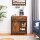 VASAGLE Sideboard, LSC100B01 braun 70,0 x 30,0 x 80,0 cm, 1 St.