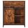 VASAGLE Sideboard, LSC100B01 braun 70,0 x 30,0 x 80,0 cm, 1 St.