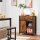 VASAGLE Sideboard, LSC100B01 braun 70,0 x 30,0 x 80,0 cm, 1 St.