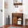 VASAGLE Sideboard, LSC100B01 braun 70,0 x 30,0 x 80,0 cm, 1 St.