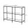 VASAGLE Konsolentisch rechteckig Glas schwarz 100,0 x 30,0 x 73,0 cm, 1 St.