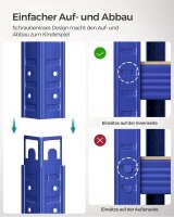 SONGMICS Schwerlastregal GLR040Q01 blau 90,0 x 40,0 x 180,0 cm