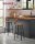 VASAGLE Barhocker LBC026B01V2 braun, 2 St.