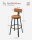 VASAGLE Barhocker LBC026B01V2 braun, 2 St.