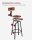VASAGLE Barhocker LBC026B01V2 braun, 2 St.