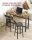 VASAGLE Barhocker LBC069B81V1 braun Kunstleder, 2 St.