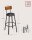 VASAGLE Barhocker LBC069B81V1 braun Kunstleder, 2 St.
