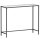VASAGLE Konsolentisch rechteckig Glas schwarz 100,0 x 35,0 x 80,0 cm, 1 St.