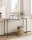 VASAGLE Konsolentisch rechteckig Glas schwarz 100,0 x 35,0 x 80,0 cm, 1 St.