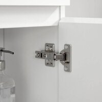 VASAGLE Badschrank weiß 60,0 x 30,0 x 80,0 cm