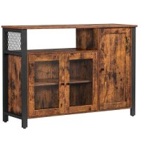 VASAGLE Sideboard, LSC096B01 braun 110,0 x 33,0 x 75,0...
