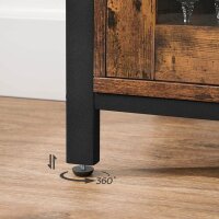 VASAGLE Sideboard, LSC096B01 braun 110,0 x 33,0 x 75,0 cm, 1 St.