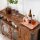 VASAGLE Sideboard, LSC096B01 braun 110,0 x 33,0 x 75,0 cm, 1 St.
