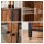 VASAGLE Sideboard, LSC096B01 braun 110,0 x 33,0 x 75,0 cm, 1 St.