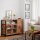 VASAGLE Sideboard, LSC096B01 braun 110,0 x 33,0 x 75,0 cm, 1 St.