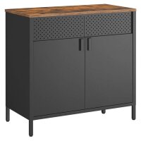 SONGMICS Aktenschrank, LSC102B01V1 schwarz 80,0 x 40,0 x...