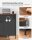 SONGMICS Aktenschrank, LSC102B01V1 schwarz 80,0 x 40,0 x 76,0 cm, 1 St.