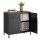 SONGMICS Aktenschrank, LSC102B01V1 schwarz 80,0 x 40,0 x 76,0 cm, 1 St.
