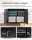 SONGMICS Aktenschrank, LSC102B01V1 schwarz 80,0 x 40,0 x 76,0 cm, 1 St.