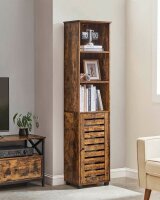VASAGLE Badschrank braun 40,0 x 30,0 x 167,0 cm