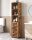 VASAGLE Badschrank braun 40,0 x 30,0 x 167,0 cm