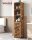 VASAGLE Badschrank braun 40,0 x 30,0 x 167,0 cm