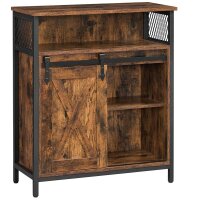 VASAGLE Sideboard, LSC089B01V1 braun 70,0 x 30,0 x 80,0...