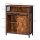 VASAGLE Sideboard, LSC089B01V1 braun 70,0 x 30,0 x 80,0 cm, 1 St.