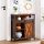 VASAGLE Sideboard, LSC089B01V1 braun 70,0 x 30,0 x 80,0 cm, 1 St.