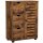 VASAGLE Badschrank braun 60,0 x 30,0 x 80,0 cm