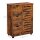 VASAGLE Badschrank braun 60,0 x 30,0 x 80,0 cm