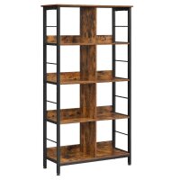 VASAGLE Bücherregal braun, schwarz 80,0 x 33,0 x...