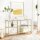 VASAGLE Konsolentisch rechteckig Glas gold 130,0 x 30,0 x 73,3 cm, 1 St.