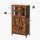 VASAGLE Aktenschrank, LSC260B01 braun 2 Fachböden 60,0 x 30,0 x 108,0 cm