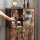 VASAGLE Aktenschrank, LSC260B01 braun 2 Fachböden 60,0 x 30,0 x 108,0 cm