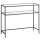 VASAGLE Konsolentisch rechteckig Glas schwarz 100,0 x 35,0 x 80,0 cm, 1 St.