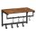 VASAGLE Wandgarderobe braun Holz 8 Haken 40,0 x 24,0 cm, 1 St.