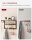 VASAGLE Wandgarderobe braun Holz 10 Haken 65,0 x 42,0 cm, 1 St.