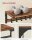 VASAGLE Wandgarderobe braun Holz 10 Haken 65,0 x 42,0 cm, 1 St.