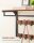 VASAGLE Wandgarderobe braun Holz 10 Haken 65,0 x 42,0 cm, 1 St.