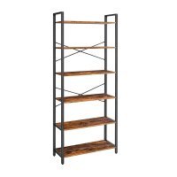 VASAGLE Bücherregal braun, schwarz 80,0 x 30,0 x...