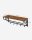 VASAGLE Wandgarderobe braun Holz 5 Haken 80,0 x 27,0 cm, 1 St.