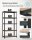 SONGMICS Schwerlastregal GLR050B01 schwarz 100,0 x 50,0 x 200,0 cm