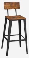 VASAGLE Barhocker LBC078B01 braun, 2 St.