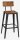 VASAGLE Barhocker LBC078B01 braun, 2 St.