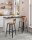 VASAGLE Barhocker LBC078B01 braun, 2 St.