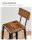 VASAGLE Barhocker LBC078B01 braun, 2 St.
