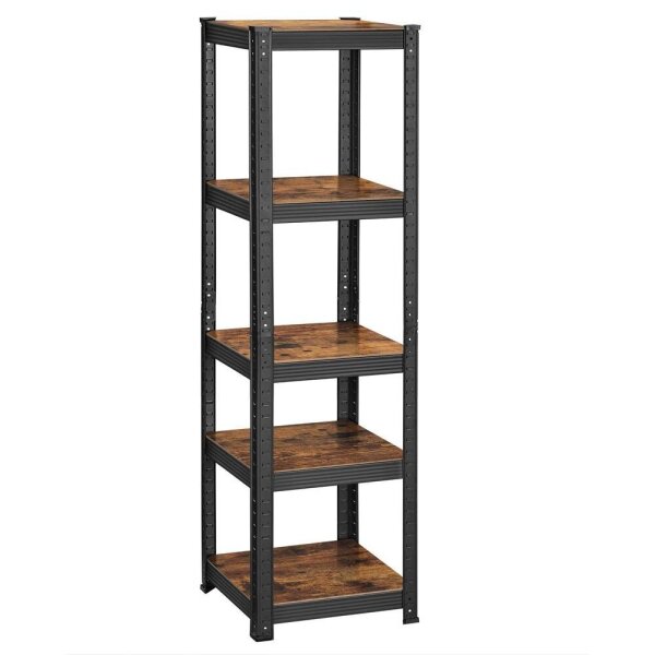 SONGMICS Schwerlastregal GLR037B01 schwarz 37,0 x 37,0 x 150,0 cm